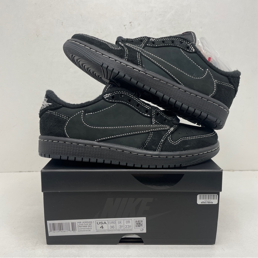 Nike Air Jordan 1 Retro Low SP Travis Scott SP “Black Phantom” 2023 - Picture 1 of 4